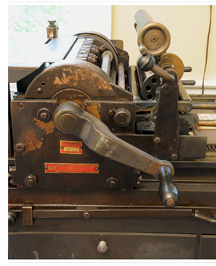 one of Maureen's presses